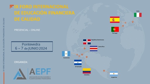 Entrada ON LINE - IX Foro internacional de educación financiera de calidad - 2024 (descuento 20% hasta el 30 de abril)