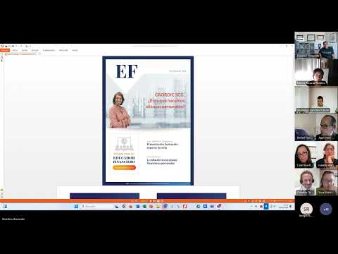 Webinar presentación Revista EF septiembre 2024